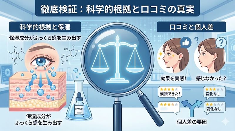 2.ディアモストの涙袋効果の真実を徹底検証