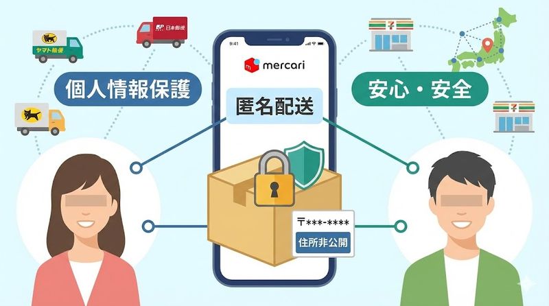 1.メルカリ匿名配送とは？基本の仕組みを理解する