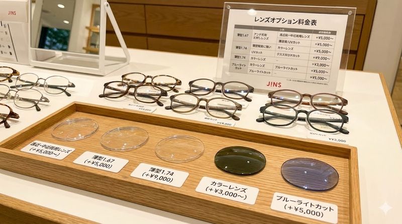 2.レンズのオプションと追加料金