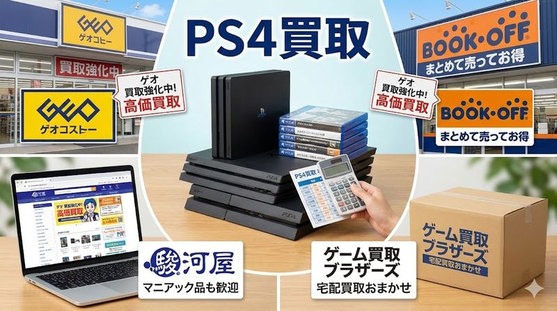 2.ゲオと他社の買取価格を比較