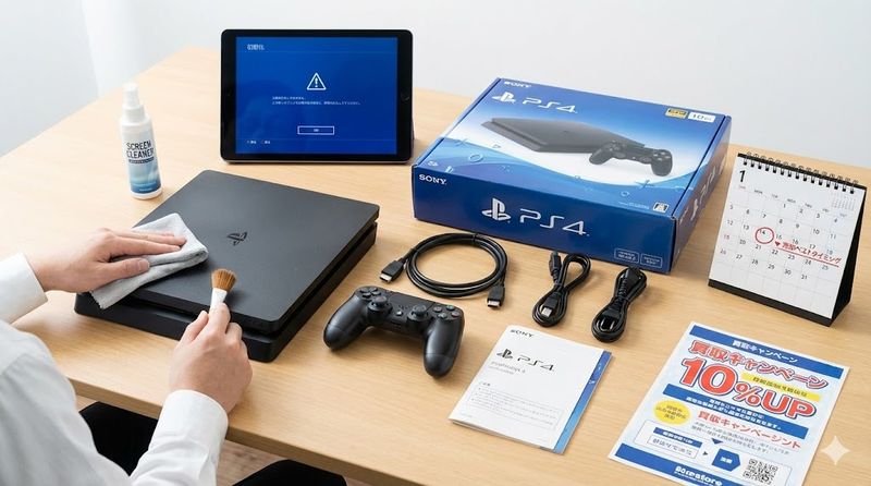 3.PS4を高く売るための具体的な方法