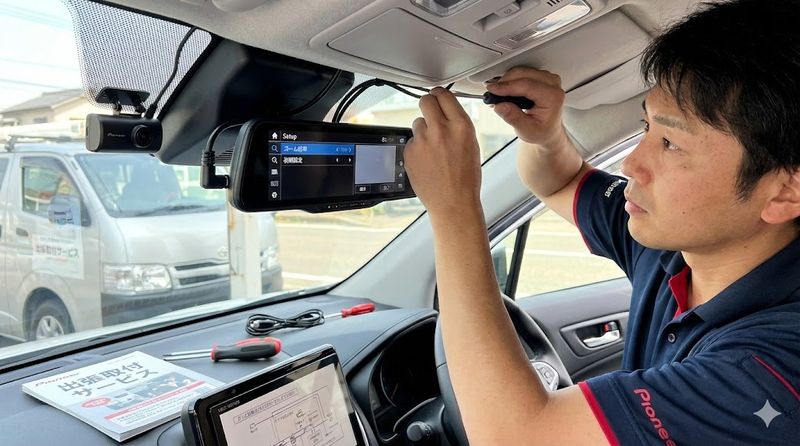 5.VREC-MS700Dの取り付けと設定方法