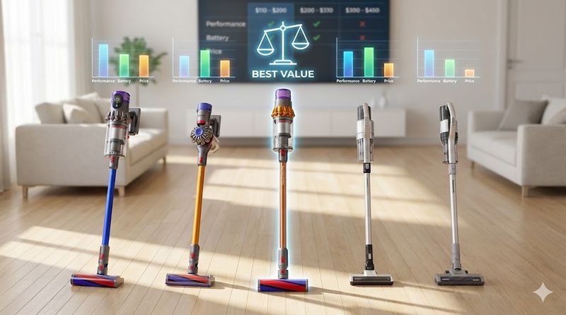 4. 他の人気掃除機と徹底比較！V10は本当にお買い得？